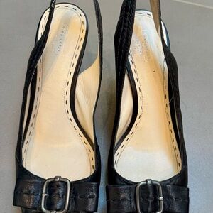 Coach Black Women's Slingback Shoes